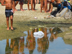 Bolsa en Playa